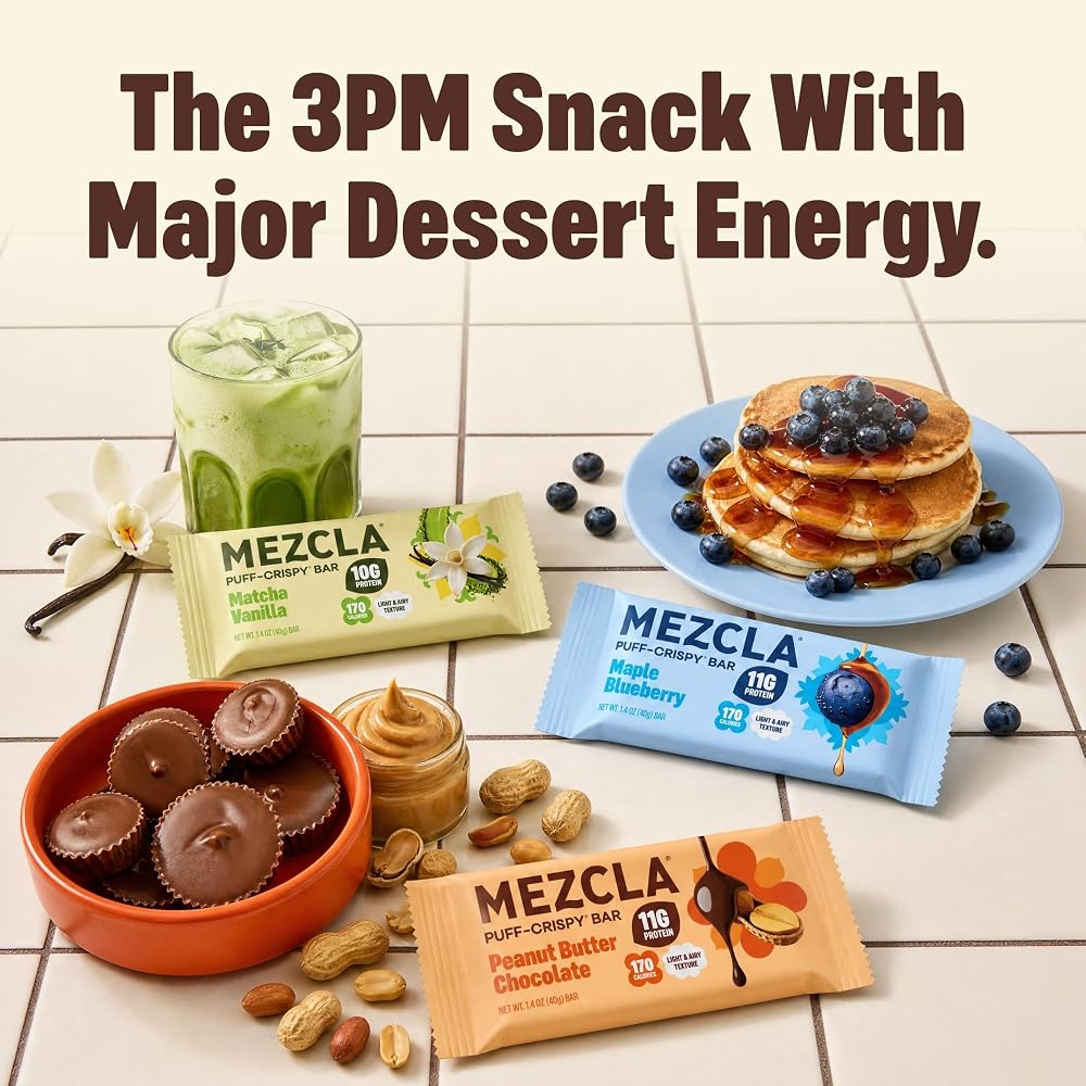 Mezcla Variety Pack Plant Based Pea Protein Snack Bars - 8 Count - image 4