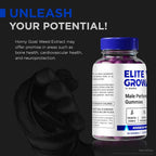 NutraRize Elite Grow XL Gummies for Men - 180 Gummies - image 5