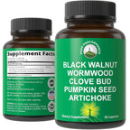 Peak Performance Wormwood Black Walnut Clove Cleanse - 30 Capsules