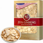 Zen Ginseng American Wisconsin Ginseng Slices - 8 Oz