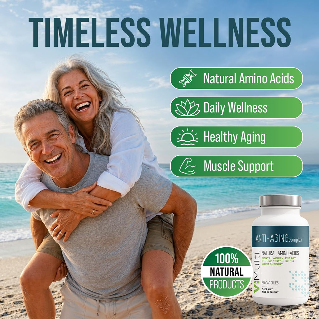 ViMulti Anti-Aging Complex Amino Acid Supplement - 120 Capsules - image 6