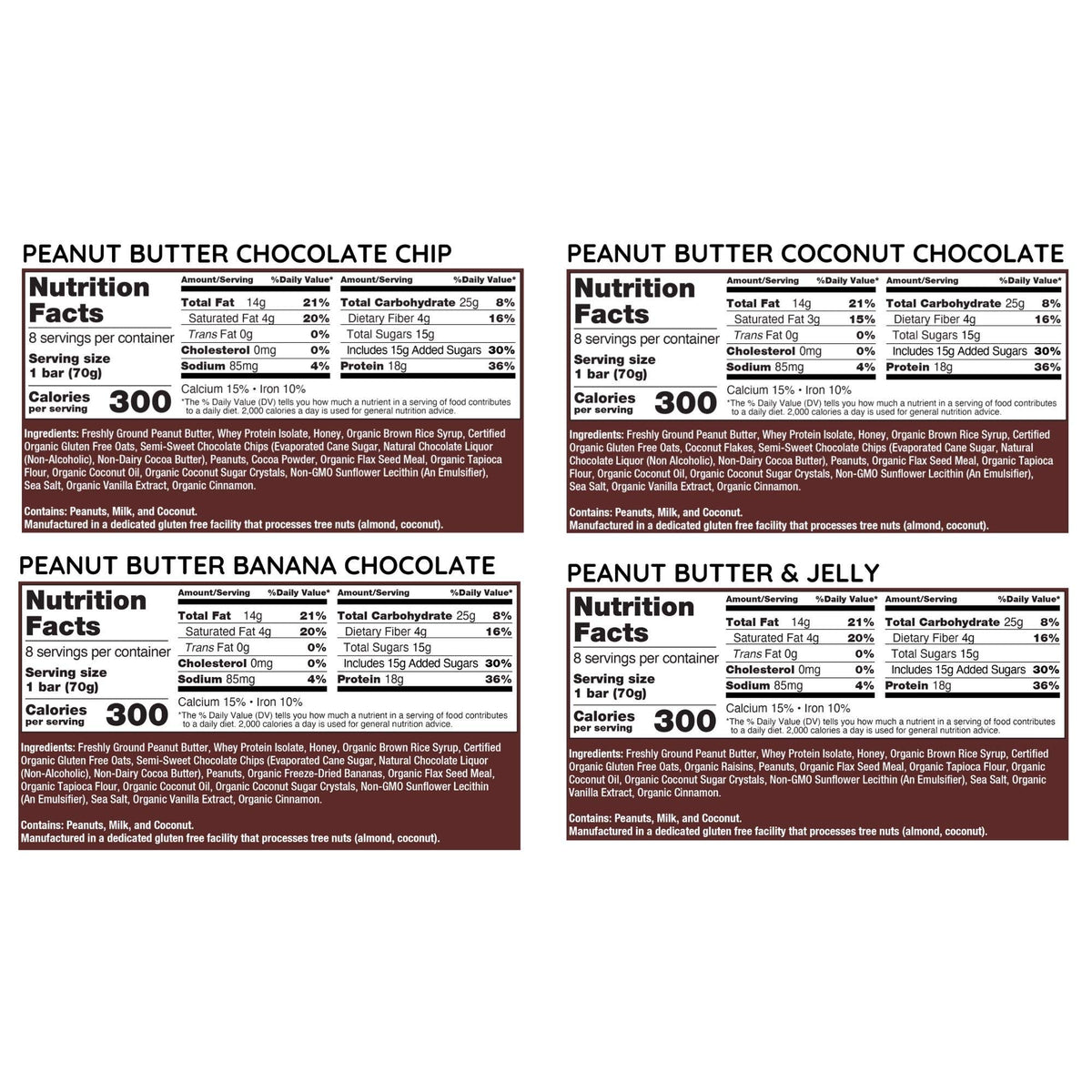 G2G Protein Bar PB Lovers 4-Pack - 32 Count - image 4