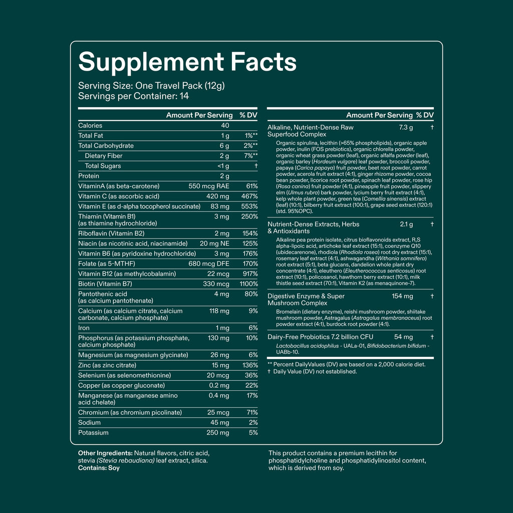 AG1 Greens Powder Multivitamin and Probiotic Blend - 30 Servings - image 8