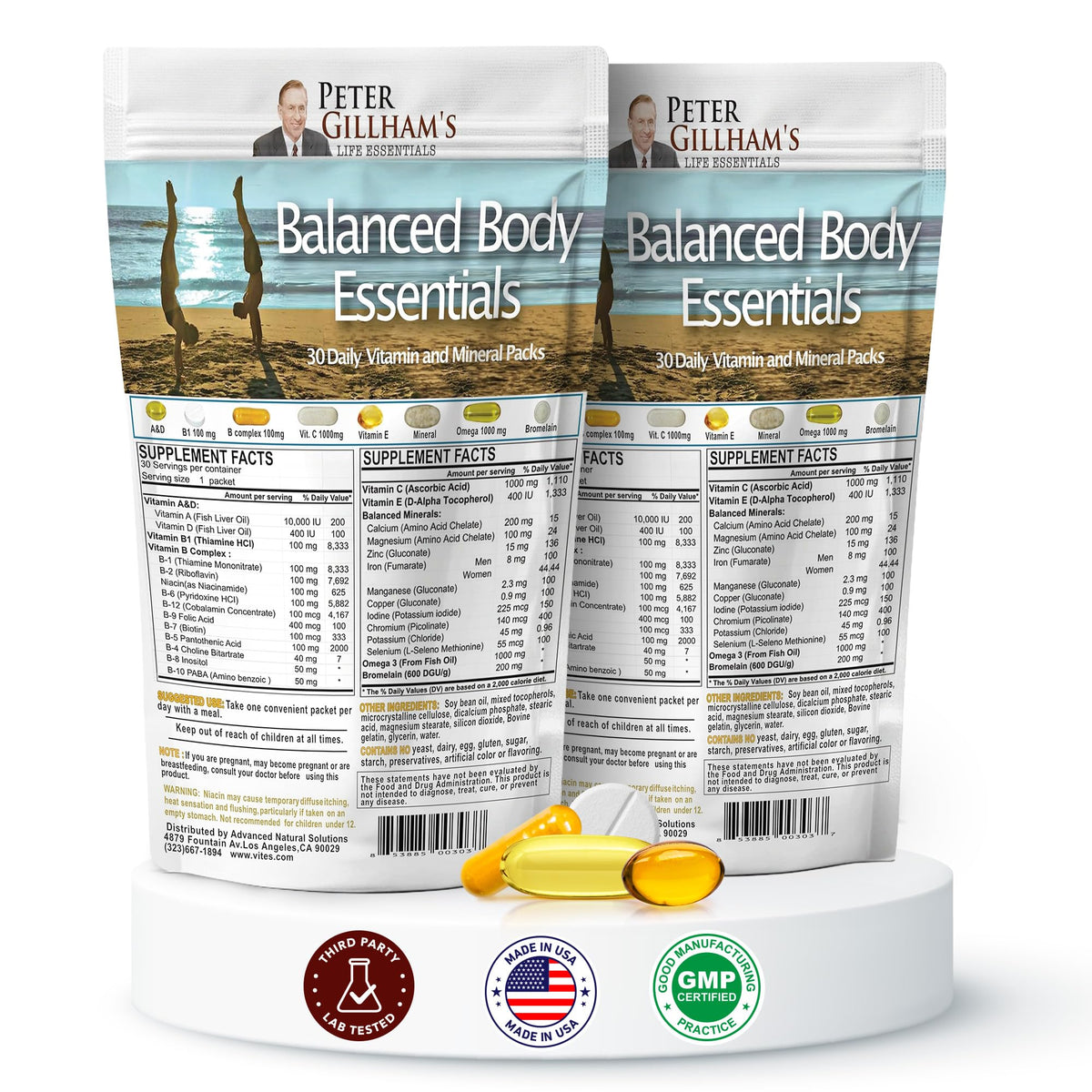 Peter's Choice Natural Daily Multivitamin & Mineral Pack