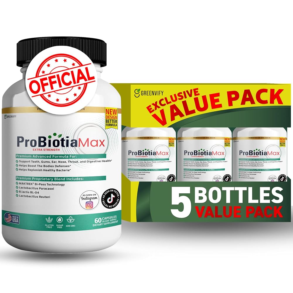 GREENVIFY ProBiotia Max 40 Billion CFU Extra Strength Oral Probiotic