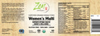 Zen Supplements Whole Food Organic Womens Multivitamin - 120 Tablets - image 2