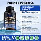 NUTRAHARMONY Magnesium Citrate Capsules 1000mg