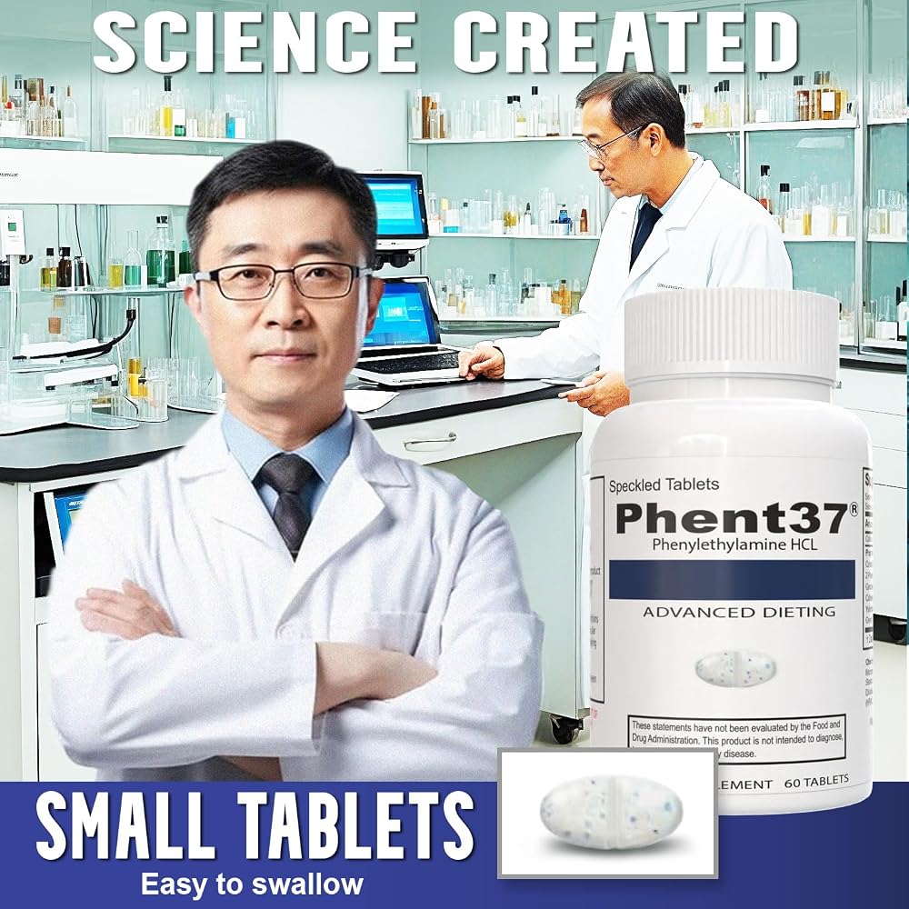 Vitamart Phent37 Phenylethylamine HCL Weight Management - 60 Tablets - image 3