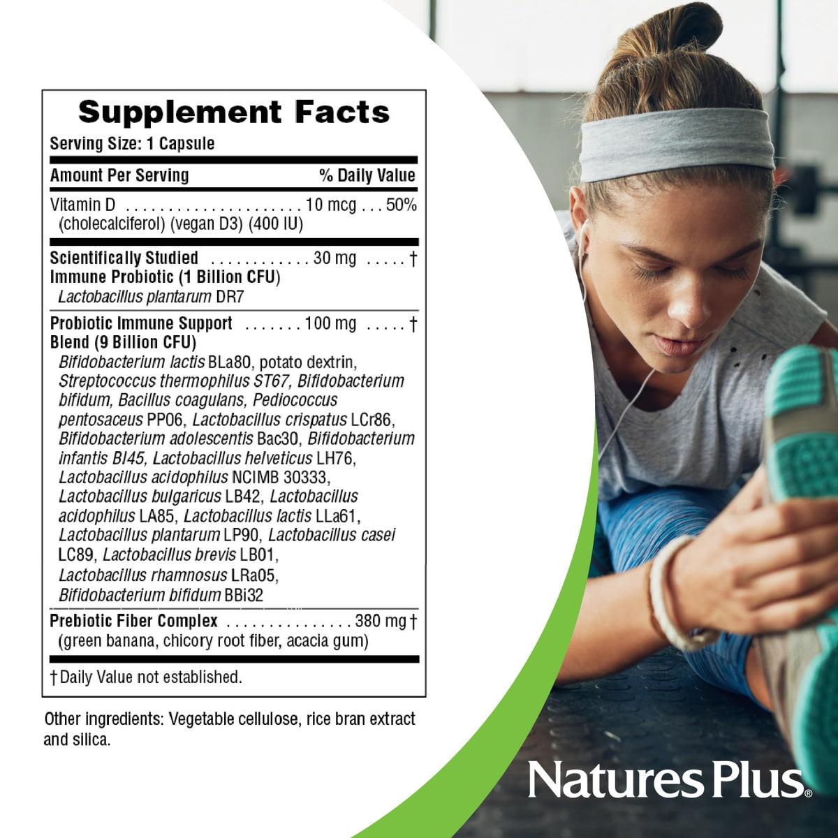 Nature's Plus Immune Probiotic 10 Billion CFU - 30 Capsules - image 4