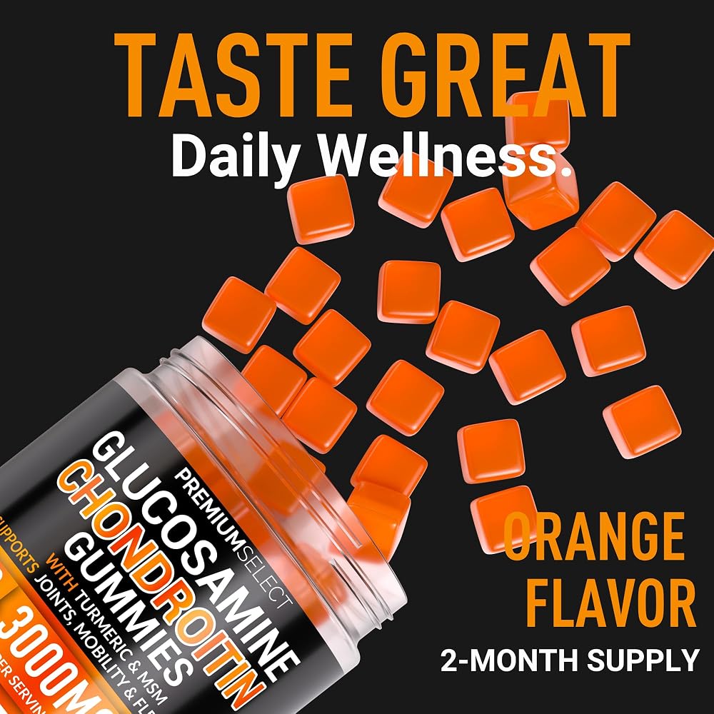 Premium Select Nutrition Glucosamine Chondroitin Gummies Joint Support - image 5
