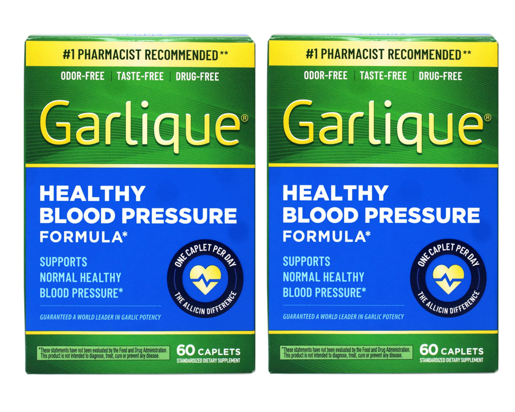 Garlique Healthy Blood Pressure Formula - 120 Caplets