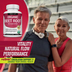 Toplux Organic Beet Root Powder Tablets 2040mg - 90 Tablets - image 6