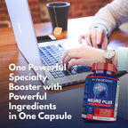 healblend Neuro Plus Brain & Focus Formula - Nootropic Brain Booster