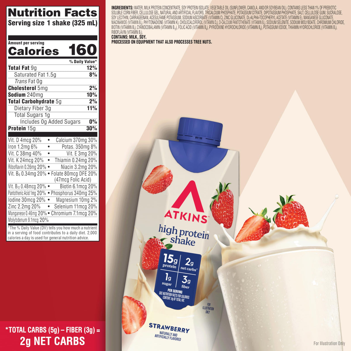Atkins Protein Rich Shake, 12 Count