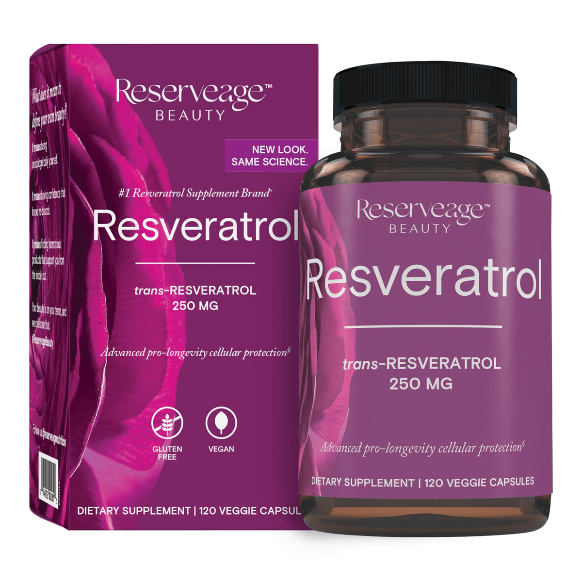 Reserveage Beauty Resveratrol 250 mg