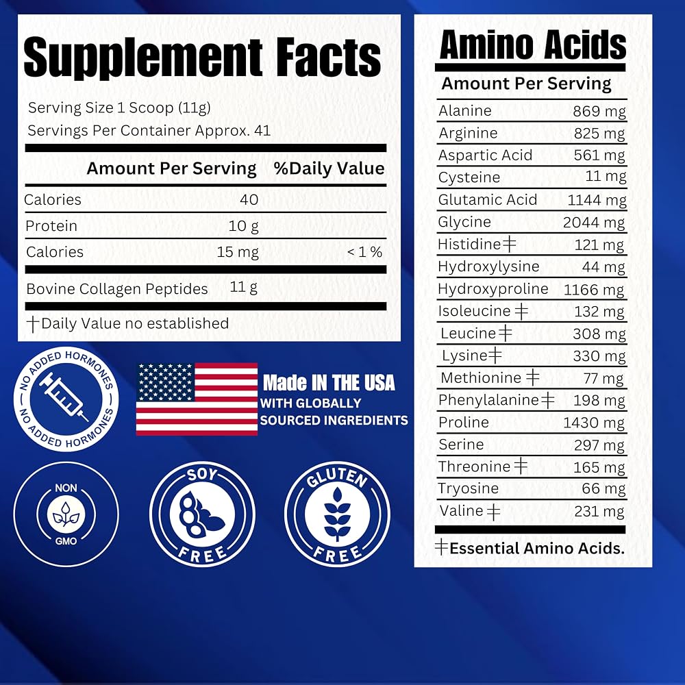 Morning Medic Collagen Peptides Powder Type I & III - 41 Servings - image 2