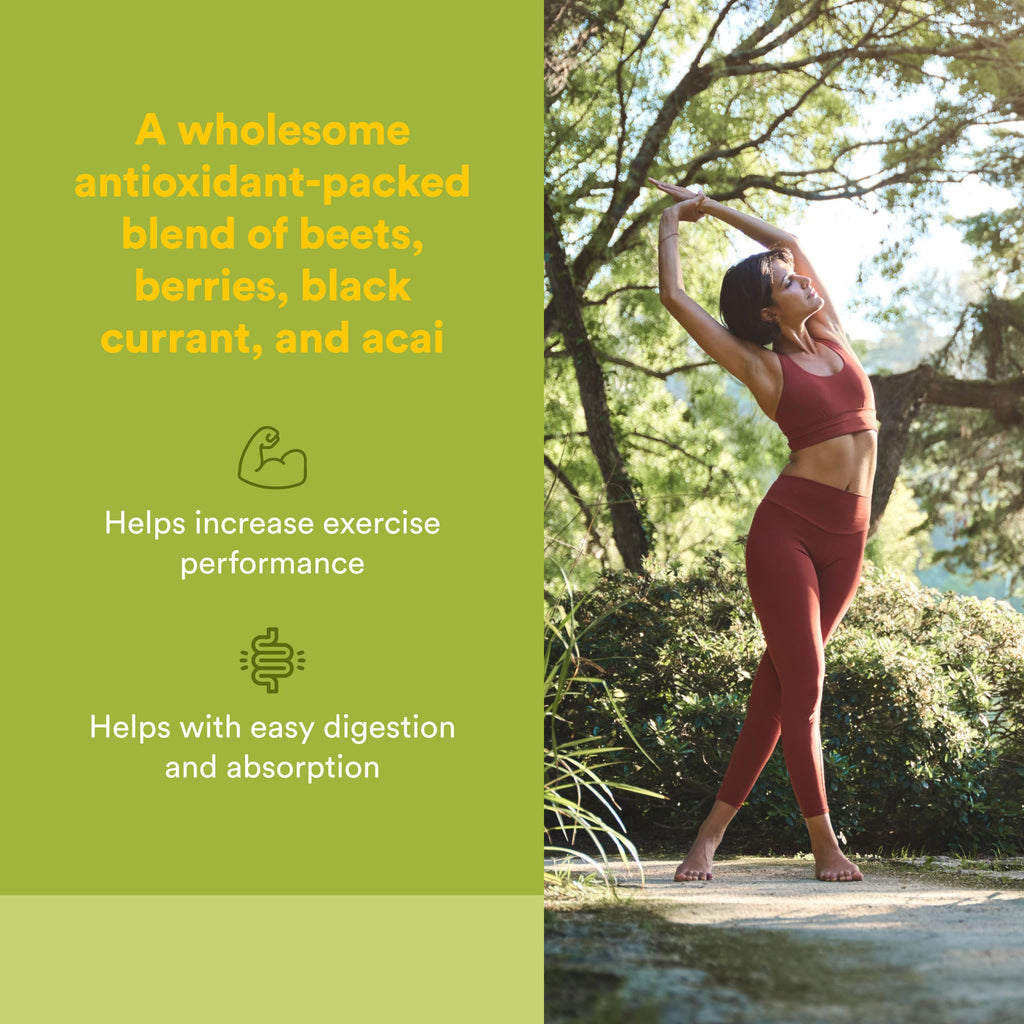 Natural Factors Beets & Berries Nitric Oxide Boost Powder - 25 Servings - image 2