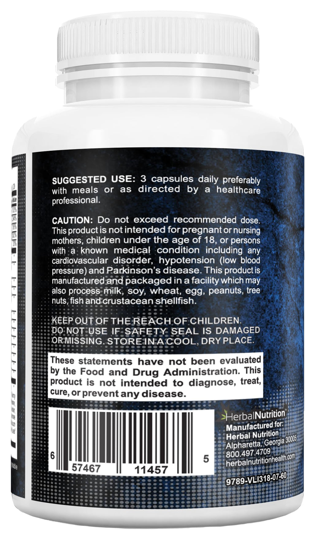 Herbal Nutrition Prostate Health Support with Beta Sterols - 120 Capsules - image 8