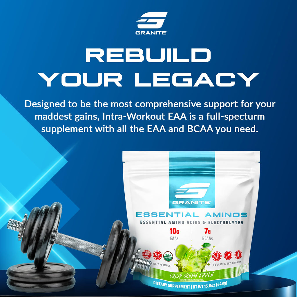 Granite Supplements Intra Workout Powder - Essential and Branch Chain