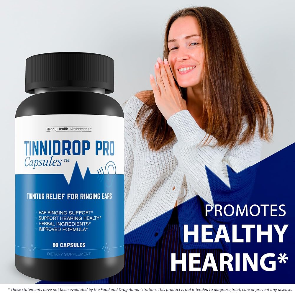 Happy Health Marketplace Tinnidrop Pro Tinnitus Relief - 90 Capsules - image 5