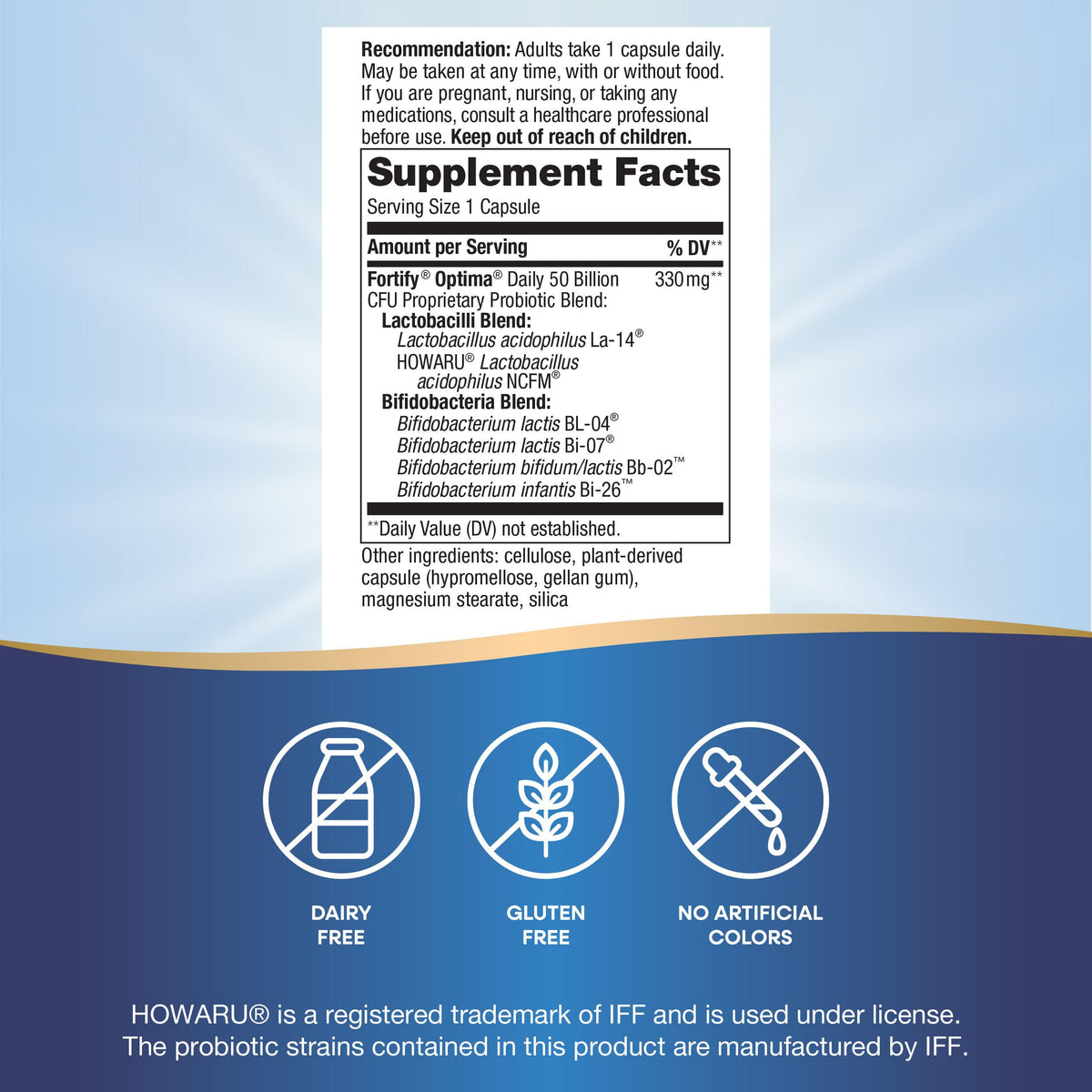 Nature's Way Fortify Optima Advanced Care Probiotic - 30 Capsules - image 5