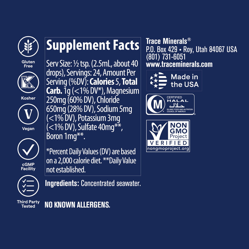 Trace Minerals ConcenTrace Drops