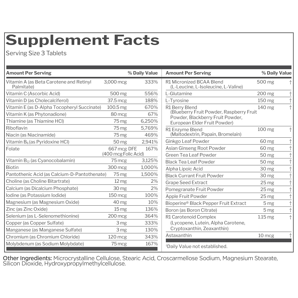 Rule 1 Men's Multi - Men's Daily Vitamins