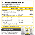 ALPHA RISE ADK 5 Vitamin Supplement with Olive Oil - 90 Capsules - image 9