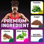 CIVIMUNA Feverfew Capsules with Herbal Blend - 90 Capsules - image 4