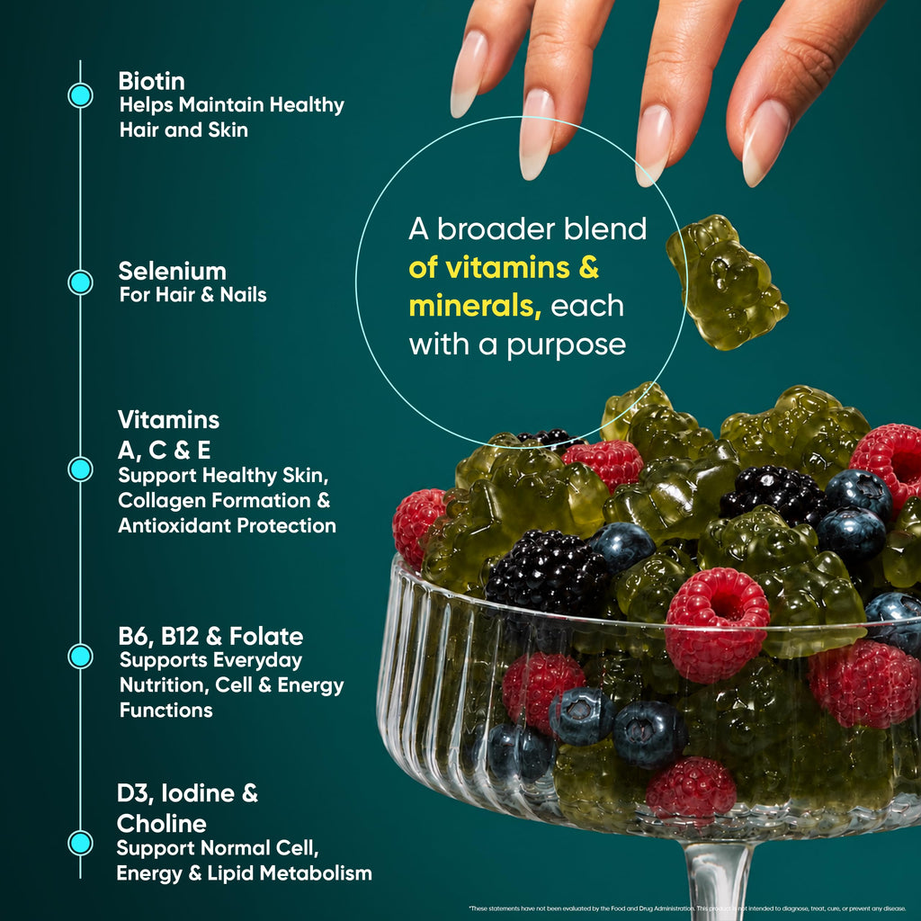 WeightWorld Super Greens Gummies & Biotin