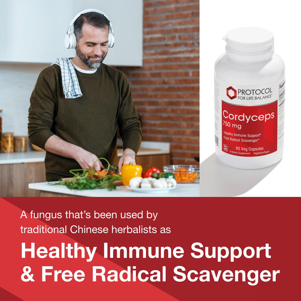 PROTOCOL FOR LIFE BALANCE Cordyceps 750 mg Immune Support - image 3