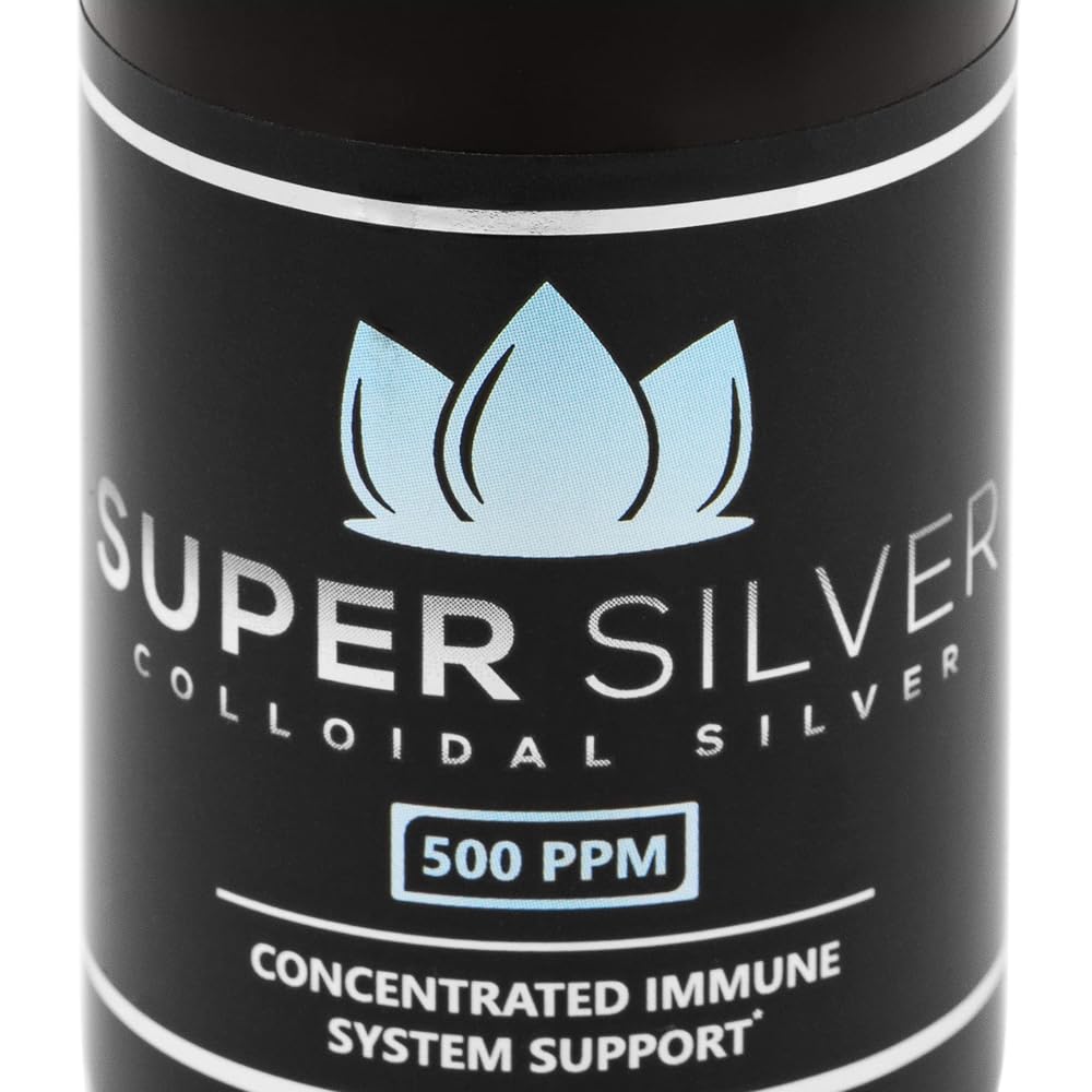 Super Silver 500 PPM Colloidal Silver - 2 Fl Oz - image 2