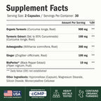 Vimerson Health Ashwagandha Capsules with Turmeric & Ginger - 60 Capsules - image 2