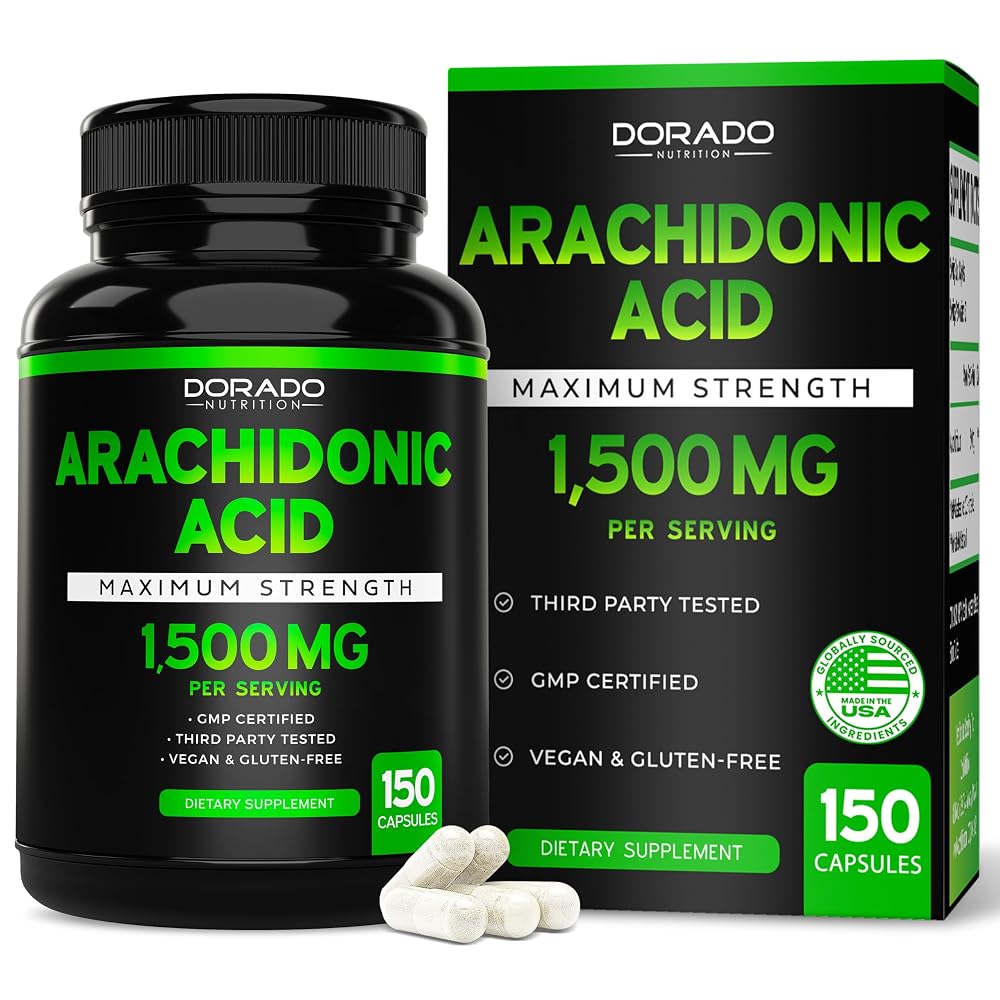 DORADO NUTRITION Arachidonic Acid 1500mg - 150 Capsules
