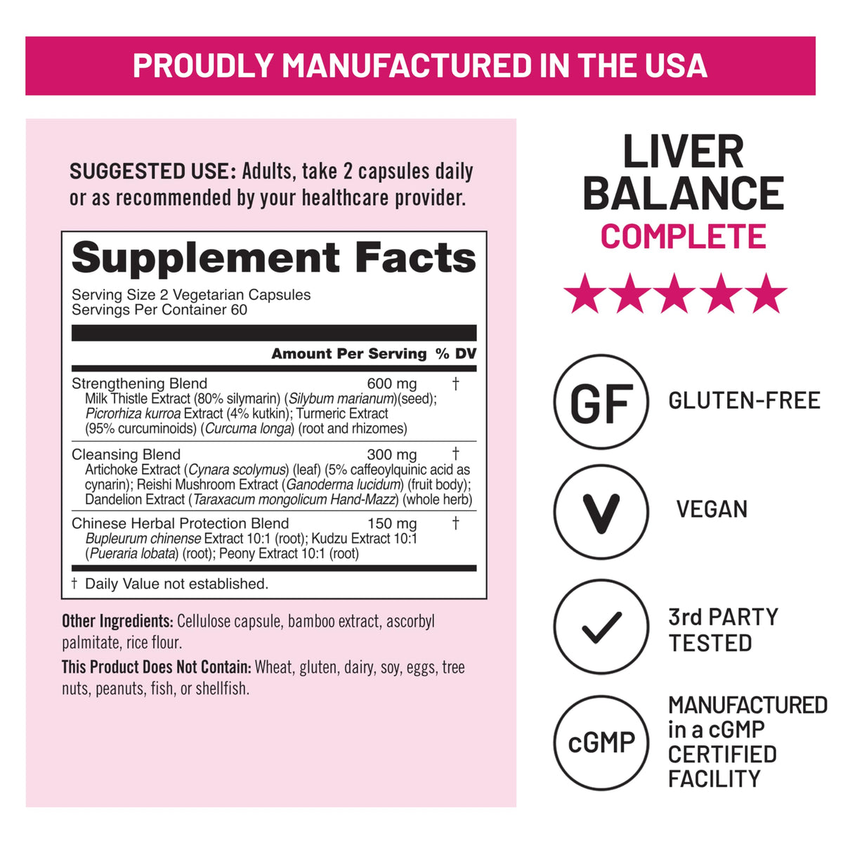 NatureWise Liver Balance Detox Supplement - 120 Capsules - image 5