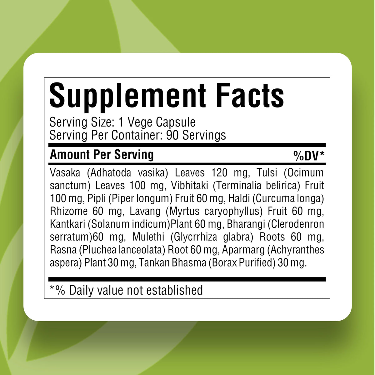 Herbsforever Respiton Respiratory Care Supplement - 90 Vegetarian Capsules - image 3