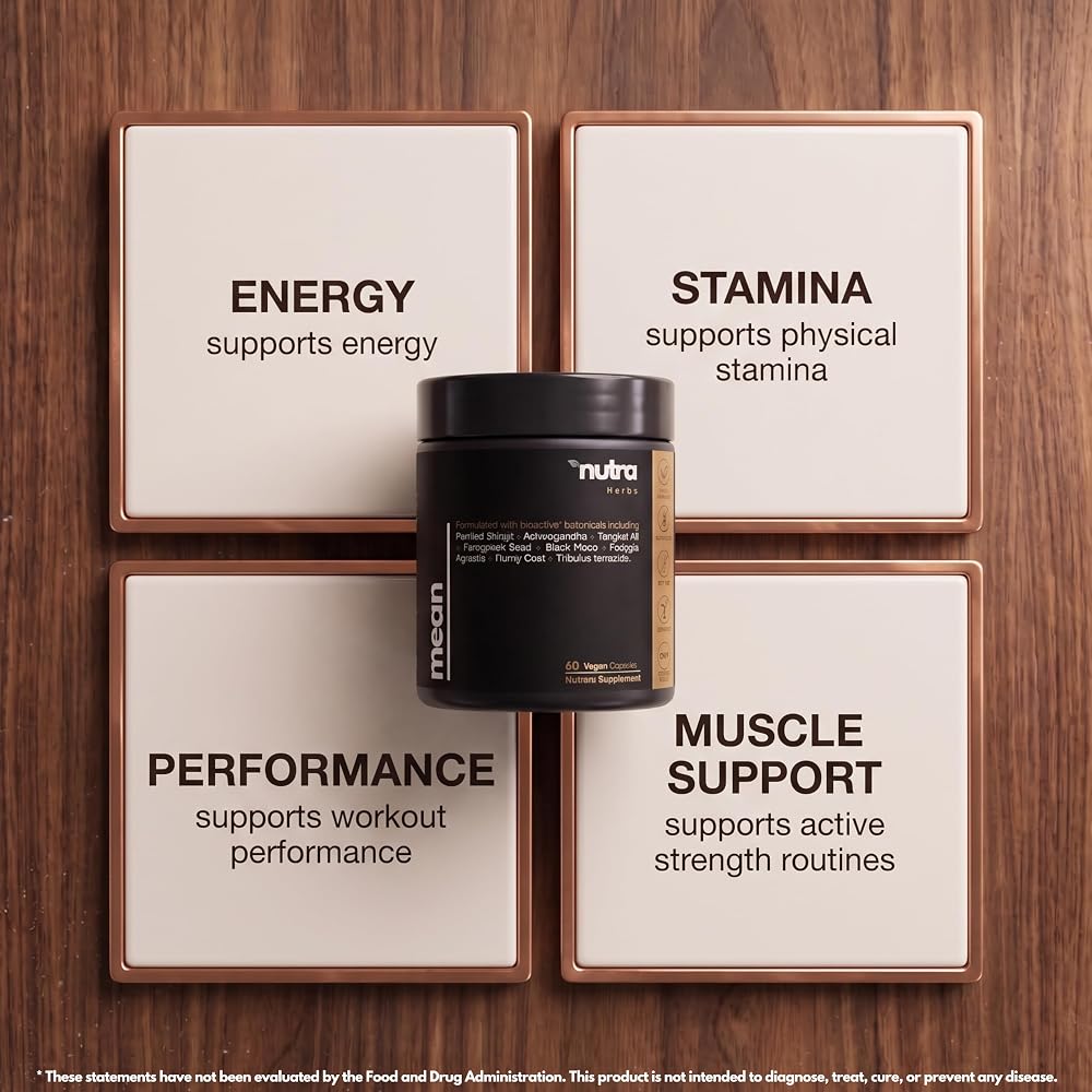 NutraHerbs Men's Testosterone Support Extra Strength - 60 Vegan Capsules - image 5
