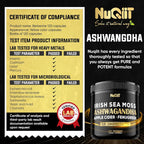 NUQIIT Organic Ashwagandha Capsules with Sea Moss & Apple Cider Vinegar - image 7