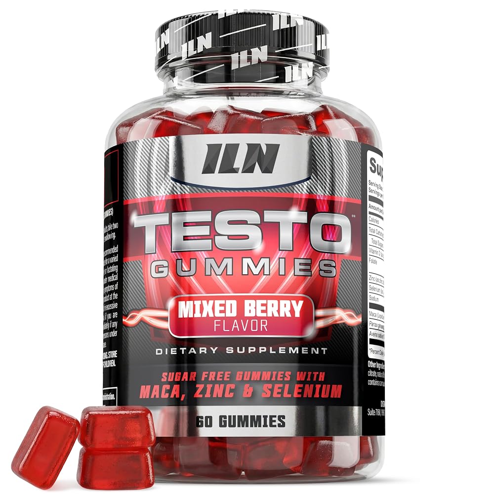 Iron Labs Nutrition Testo Gummies for Men - 60 Gummies