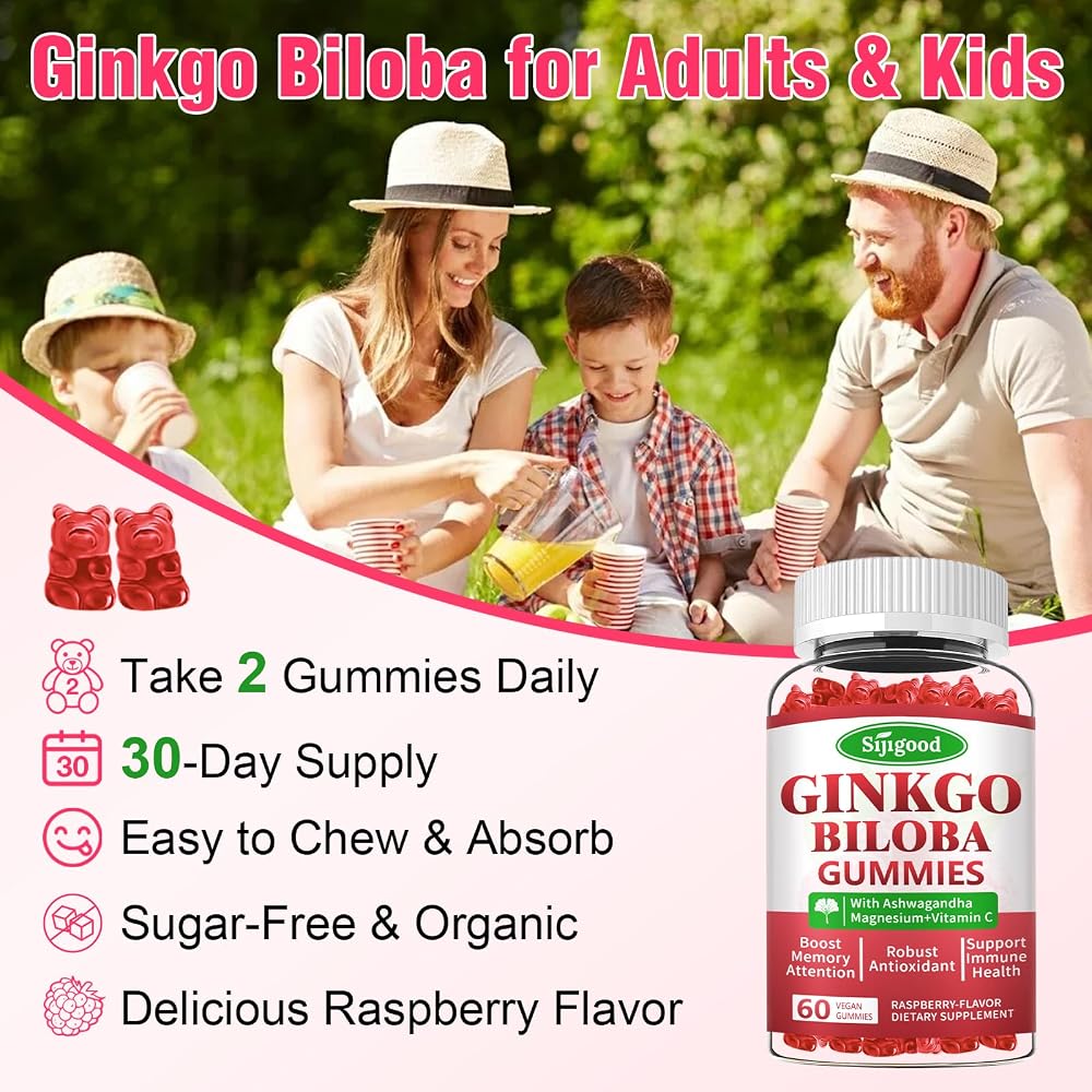 Sijigood Ginkgo Biloba Gummies