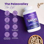 Paleovalley 100% Grass Fed Organ Complex - 168 Capsules - image 7