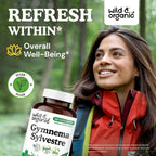 Wild & Organic Gymnema Sylvestre Capsules 600 mg - Overall Support