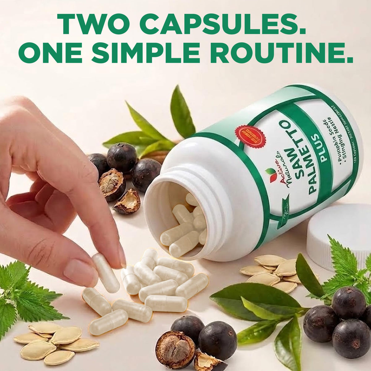 Activa Naturals Saw Palmetto DHT Blocker for Men - 120 Capsules - image 8