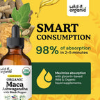 Wild & Organic Maca Root Ashwagandha Drops - 4 fl oz - image 4
