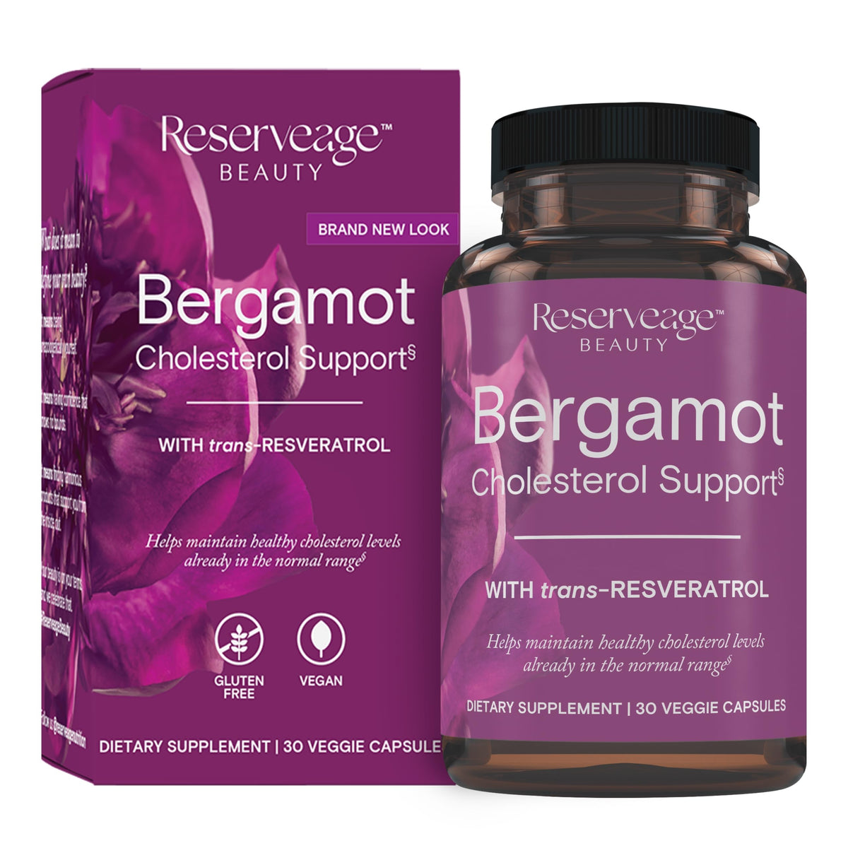 Reserveage Nutrition Bergamot Cholesterol Support - 30 Capsules