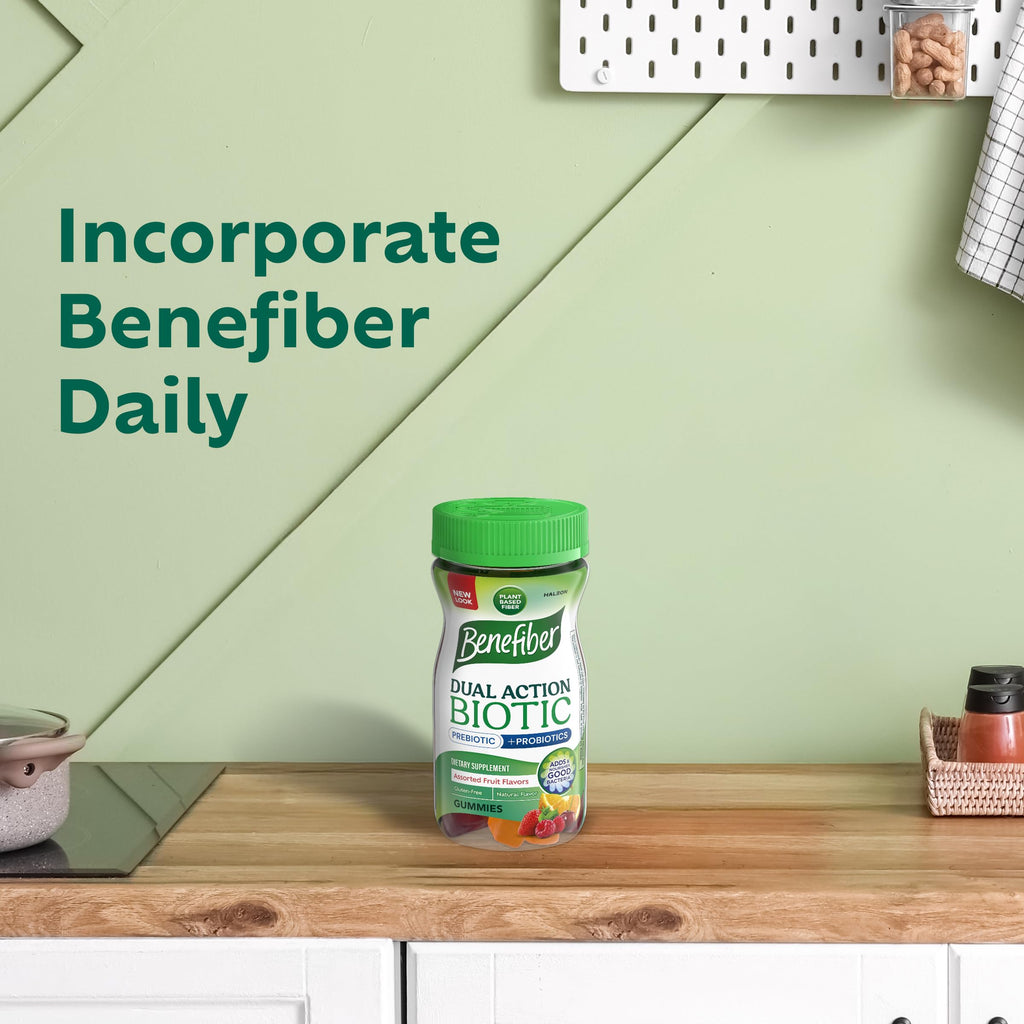 Benefiber Prebiotic Fiber Supplement Gummies