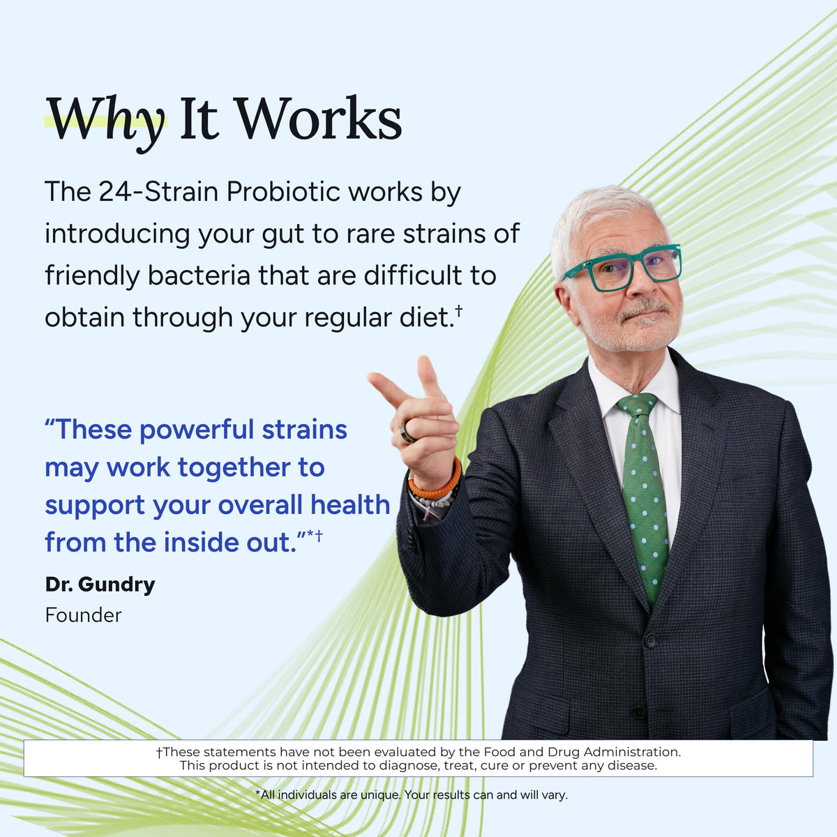 Gundry MD 24 Strain Probiotic 30 Billion CFU - 30 Capsules - image 4