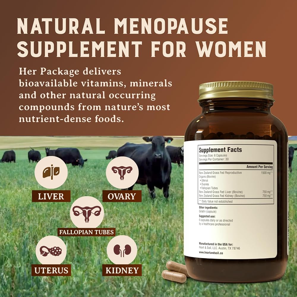 HEART & SOIL Her Package Supplement - 180 Capsules - image 9