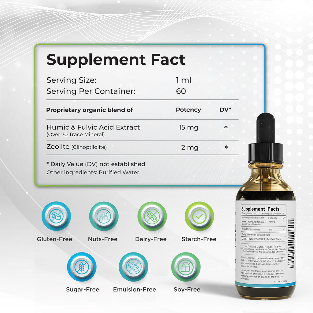 WELLNESS EXTRACT Cell Dtox Mineral Drops - 2 Fl Oz - image 2