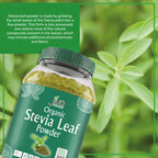 Jiva Organics Natural Stevia Leaf Powder - 1 Pound - image 3